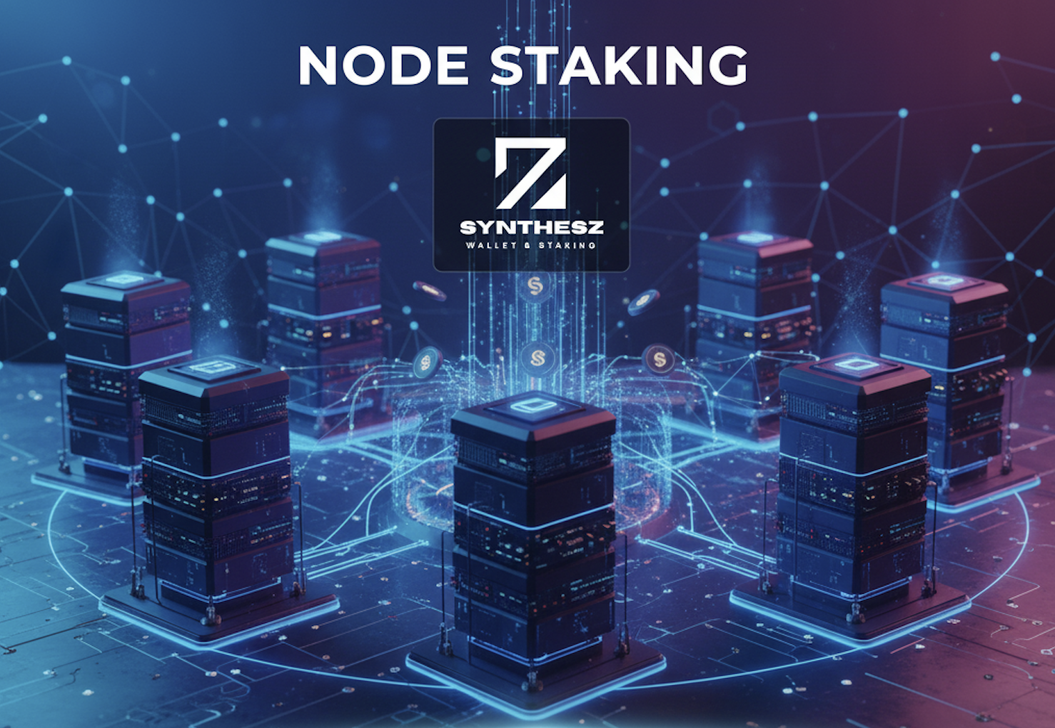 Node staking illustration